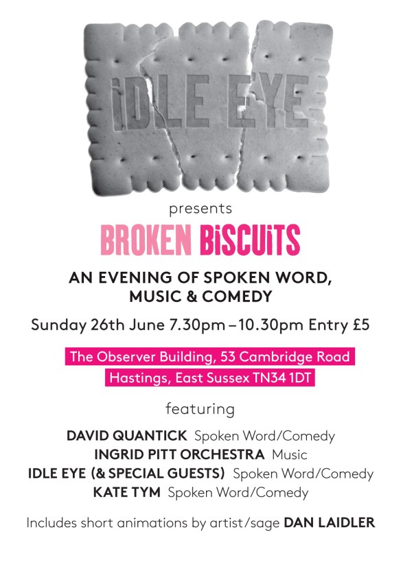 Broken Biscuits 2 - Flyer front
